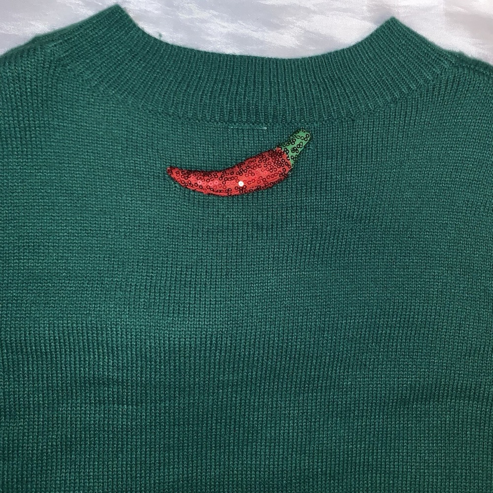 Holiday Time Feliz Navidad Christmas Ugly Sweater Women's XL(16-18) Multicolors - Picture 7 of 8